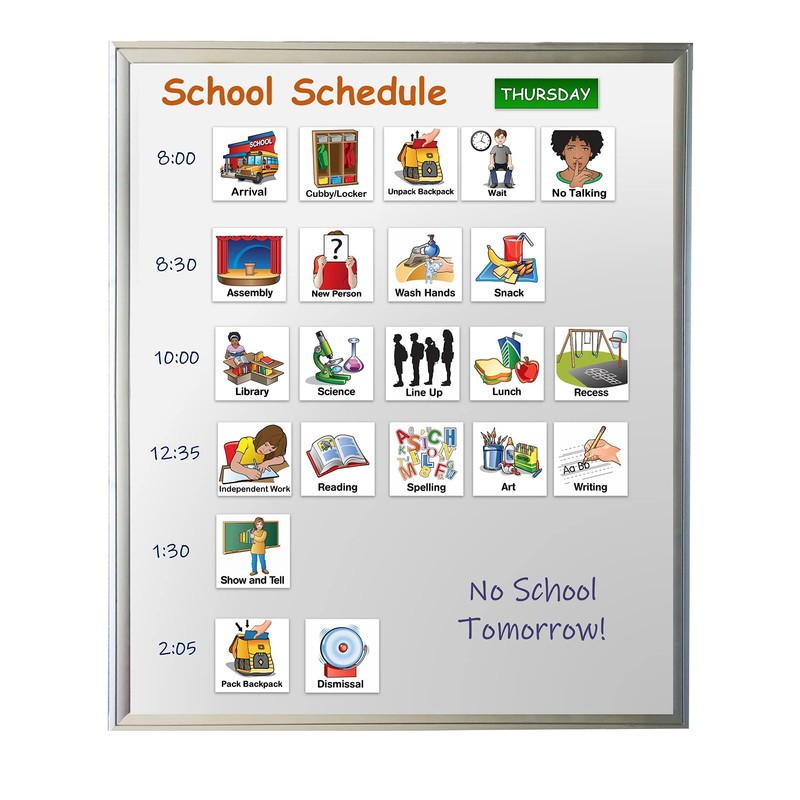 SchKIDules 87 Pc Education Collection Combo Pack for Visual Schedules,