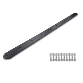 Qagea Heavy Duty Snow Plow Blade Edge Compatible with John Deere Sub-Compact Tractors Replaces M75674 (54 inch)