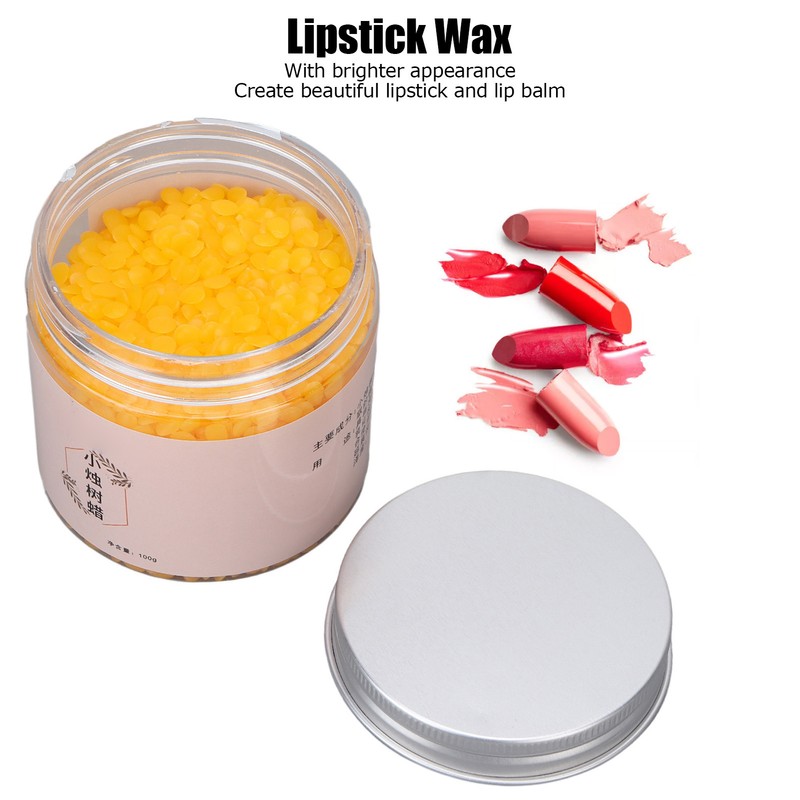 DIY Lipstick Wax Natural Candelilla Wax Moisturize Waterproof Lip Balm