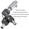 Bonsicoky 2 Set Vending Machine Lock and Key (Keyed Alike),