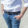 Lois - Men's Leather Belt - Exquisitely Designed Leather Belt