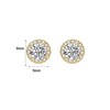 Gold Stud Earrings for Women 14K Gold Earrings Ladies Earrings