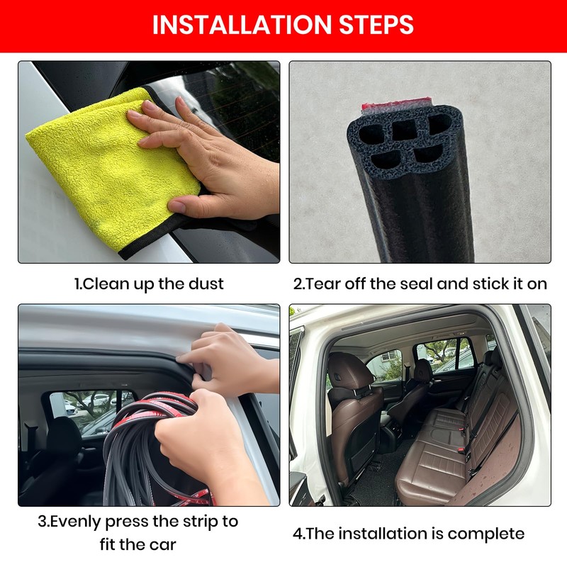 Car Door Seal Strip 10M (32.8 Feet)