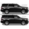 Chrome Delete Blackout Vinyl Overlay for 2015-2020 GMC Yukon Window