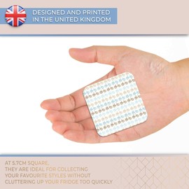 Destination Vinyl ltd Fridge Magnet - Cute Retro Vintage Bicycle Push Bike for Office, Cabinet and Whiteboard, Magnetic Stickers, 44805