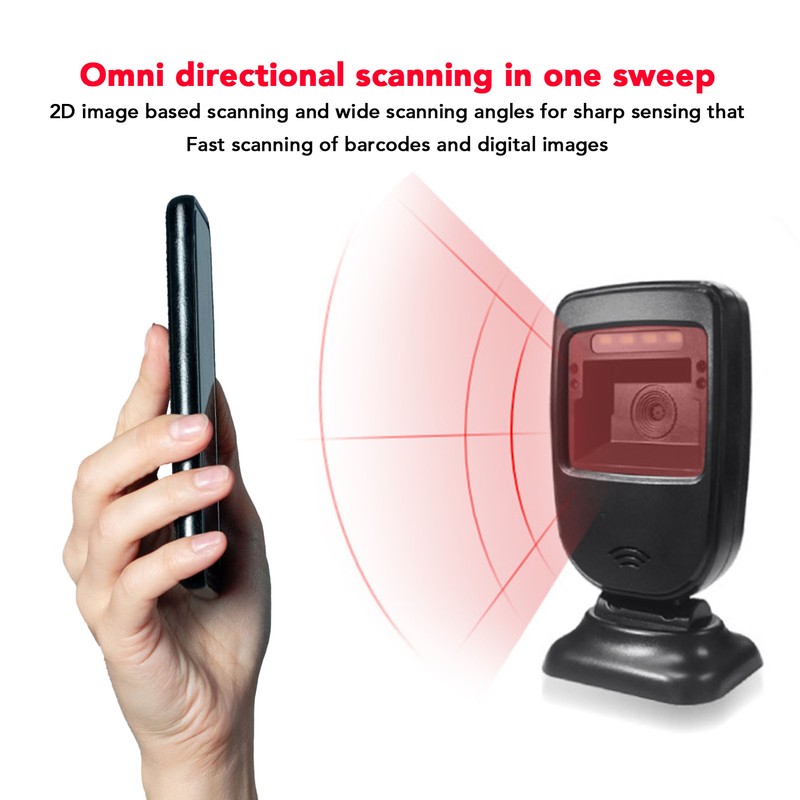 Barcode Scanner Multifunctional Accurate Efficient Scanning Bar Code Reader for