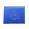 SEGOY PU Leather Disabled Badge Holder Wallet - Blue Badge