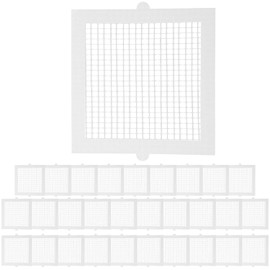 Disposable Hair Drain Catcher 30Pcs Shower Hair Drain Catcher 5X5'' Hair Catcher Shower Drain, Anti-Clogging Mesh Shower Drain Screen Filter for Bathroom, Laundry Disposable Hair Drain Catcher Dispos