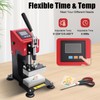 Manual Heat Press Machine, 700w 110v Portable Double Heat Press