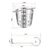 2 Inch Hair and Debris Strainer, Shower Drain Strainer with