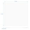 KAITELA Pack of 10 Clear Acrylic Sheet 12" x 12"