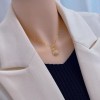TENDER LIHOME Collar Y Aretes De Tulipán Flor Elegantes Para