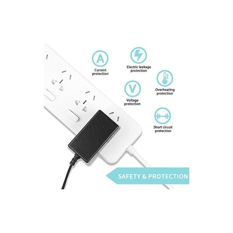 GizMac Replacement 12v 3a Adapter for Govee H6140 Waterproof RGB