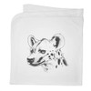 Azeeda 'Hyena Side View' Cotton Baby Blanket/Shawl (BY00039888)