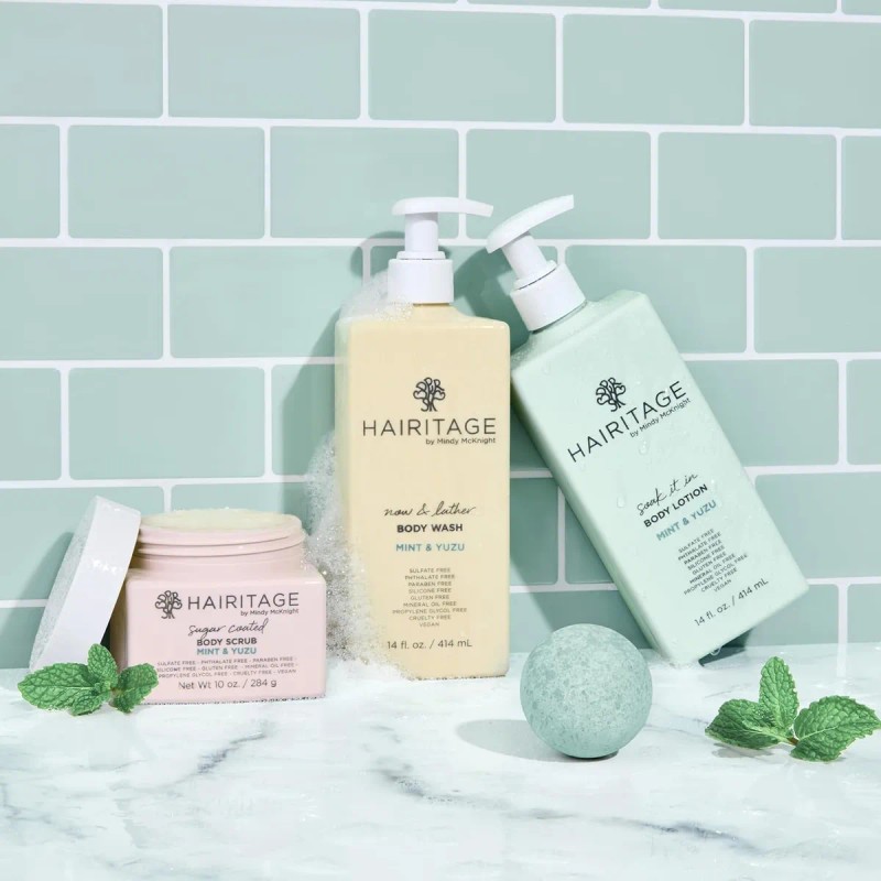 Exfoliante Corporal Recubierto De Azúcar Con Aroma A Menta Y