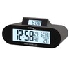 tchnoline WT376 Wireless Digital Alarm Clock with Date, Humidity and