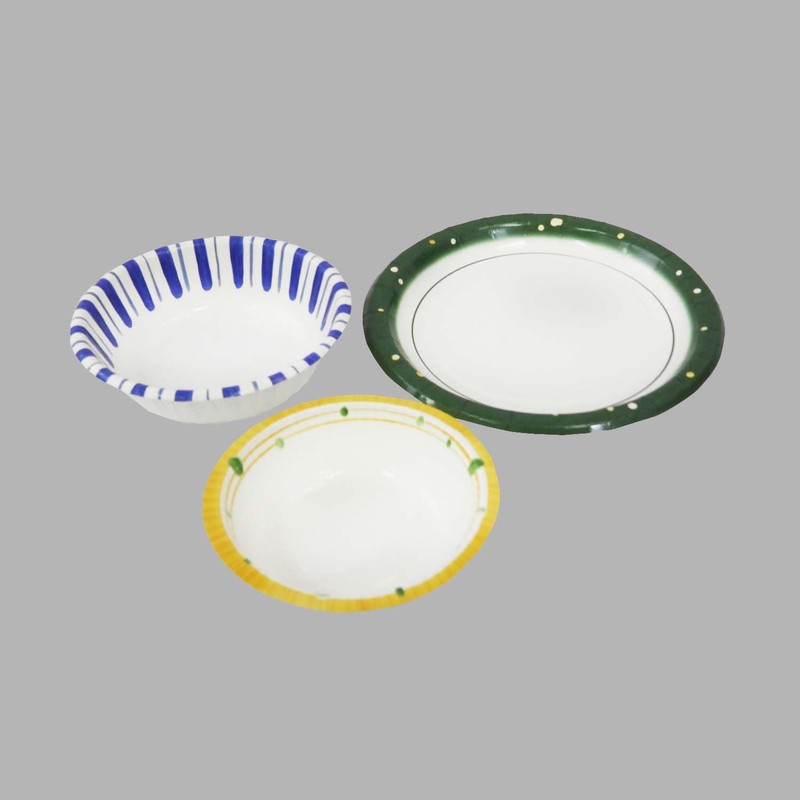 Paperware T-280DB Design Paper Bowls, 50 Pieces, Medium, 5.1 inches