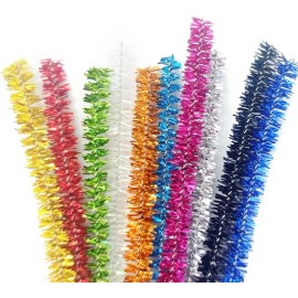 GENRICA Limpia Pipas Metalico Bolsa De 100 Pzs Colores Surtidos