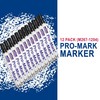 Mohawk Finishing Products Pro-Mark Capillary Marker, Standard Assortment M267-1202, 1