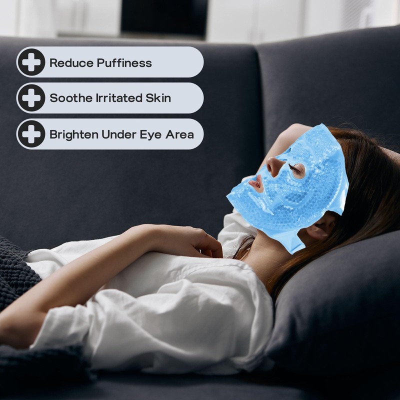 GEN'C BEAUTY Ice Face Mask 2-Pack (Blue & Pink) –