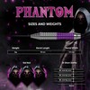 Mission | Phantom Darts | Silver & Purple | Brass