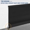 Heonay Flexible Baseboard Molding Trim 6 Inch Self-Adhesive Vinyl Wall