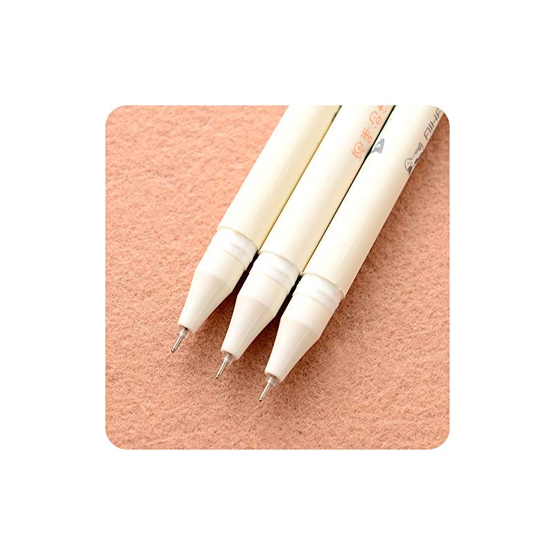 Sencoo 12本パック ブラックゲルインクペン かわいい猫ペン 0.38mm かわいい学生ギフト 学校 賞品 男の子と女の子の誕生日プレゼント