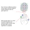 Smart Fingerprint Padlock Waterproof for TuyaSmart Bluetooth Keyless Padlock for