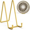 TR-LIFE 4 Pack 8 Inch Plate Stands/Holder for Display, Large,