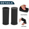 TUCKBOLD Bike Handlebar Grips Covers 74mm Long Lightweight Black