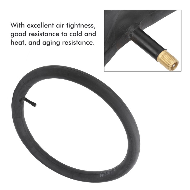 16x1.50‑1.75 Folding Bike Inner Tubes Schrader Valve 16inch Butyl Rubber