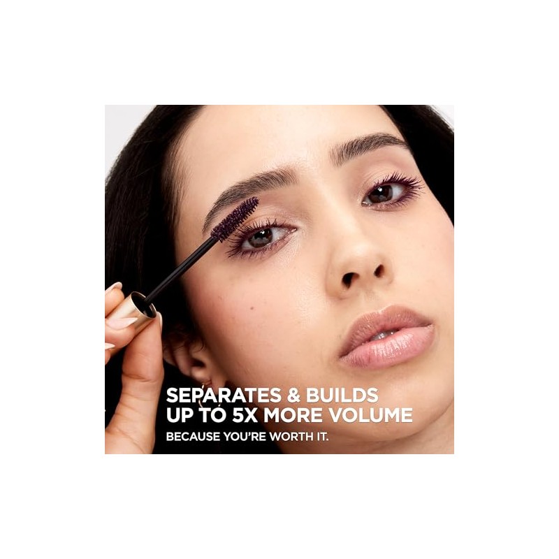 L'Oreal Paris Makeup Voluminous Original Volume Building Mascara, Deep Violet,