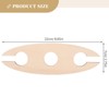 BESTOYARD 3 Pcs Wine Glass Holder Wood Wine Glass Drying