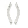 1 Pair Interior Door Handle Inserts Cover Left Right Inner