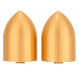 2Pcs 35 Core Low Sound Horn Speaker Pure Aluminium Shot Heads Dome Dustproof Cap Cover