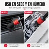 10 Brochas para Detallado Automotriz, Cepillos Suaves Microfibra