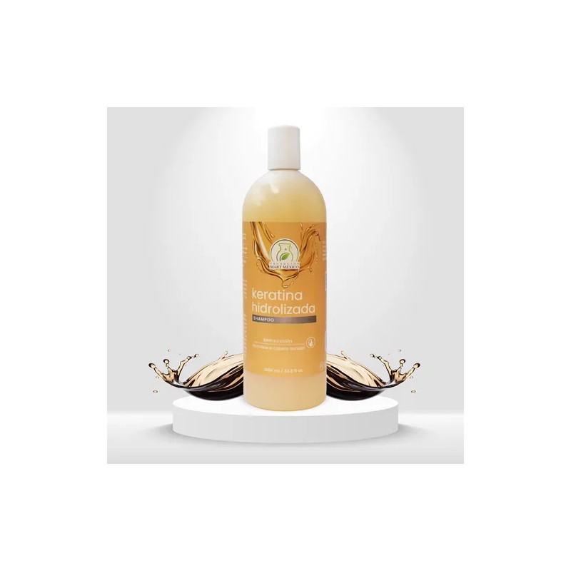 Shampoo Con Keratina Hidrolizada Cabello Maltratado (1 L)