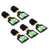 5PCS G1/2 Male Thread Rotating Sprinkler Nozzle Spray Head Misting