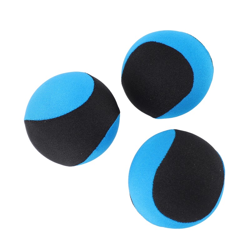 3Pcs Water Bouncing Balls Durable Rubber Water Skipping Balls Grip