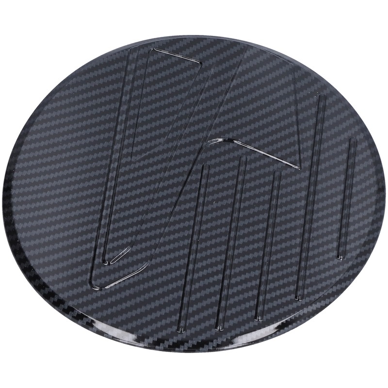 Fuel Tank Cover Trim Gas Cap Lid Carbon Fiber Style