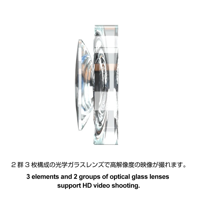 GIZMON HD Wide & Marco Conversion Lens for UX-Tube UX-WL01