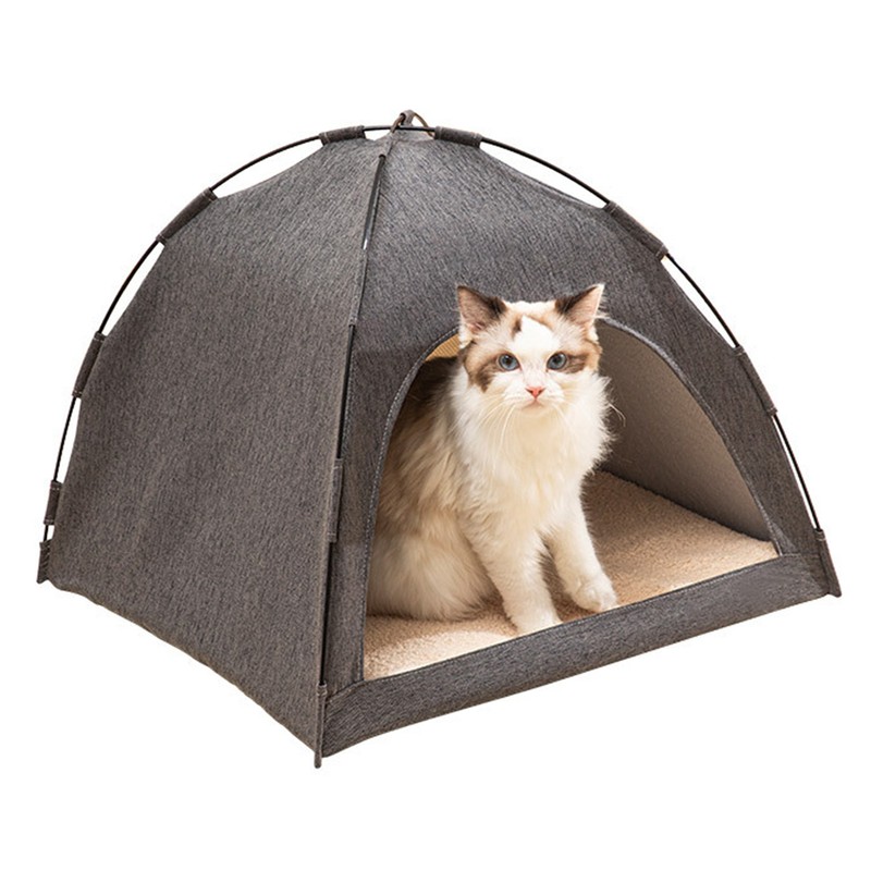 Cat Tent Bed Large Space Breathable Comfortable Washable Pet Tent