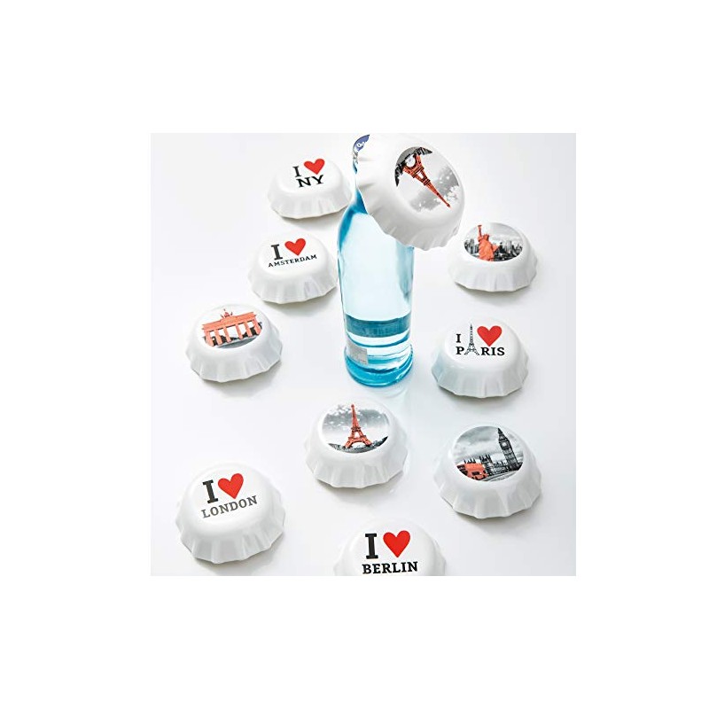 Koziol Design London Bottle Opener, Bottle Opener, Bottle Opener, Plastic,