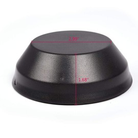 Black Plastic Car Low Profile Unity Magnetic Police Antenna P71 Compatible For Ford Crown Victoria | Taurus | Explorer | Impala | Tahoe 4 1/2" X 1 3/4"