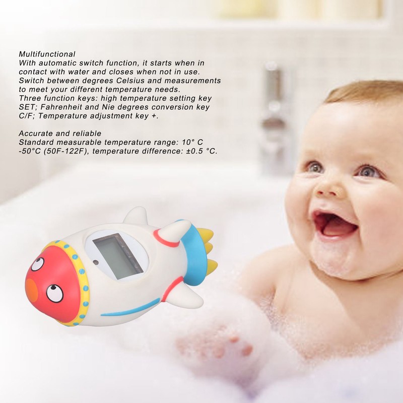 Baby Bath Thermometer Cartoon Baby Water Temperature Safety Waterproof Bathtub