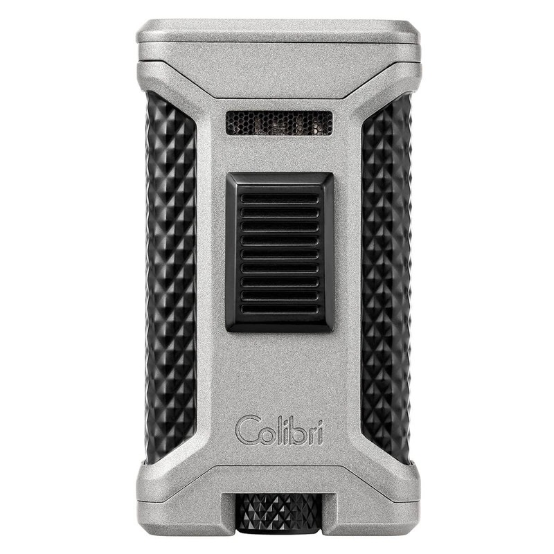 Colibri Ascari Triple Jet Flame Butane Lighter, Windproof & Refillable,