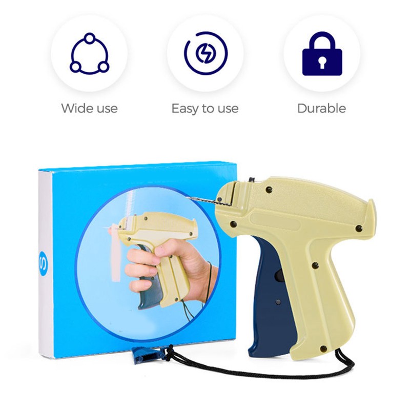 Clothing Tagging Gun Kit with Steel Needle 5000 Barbs Fasteners
