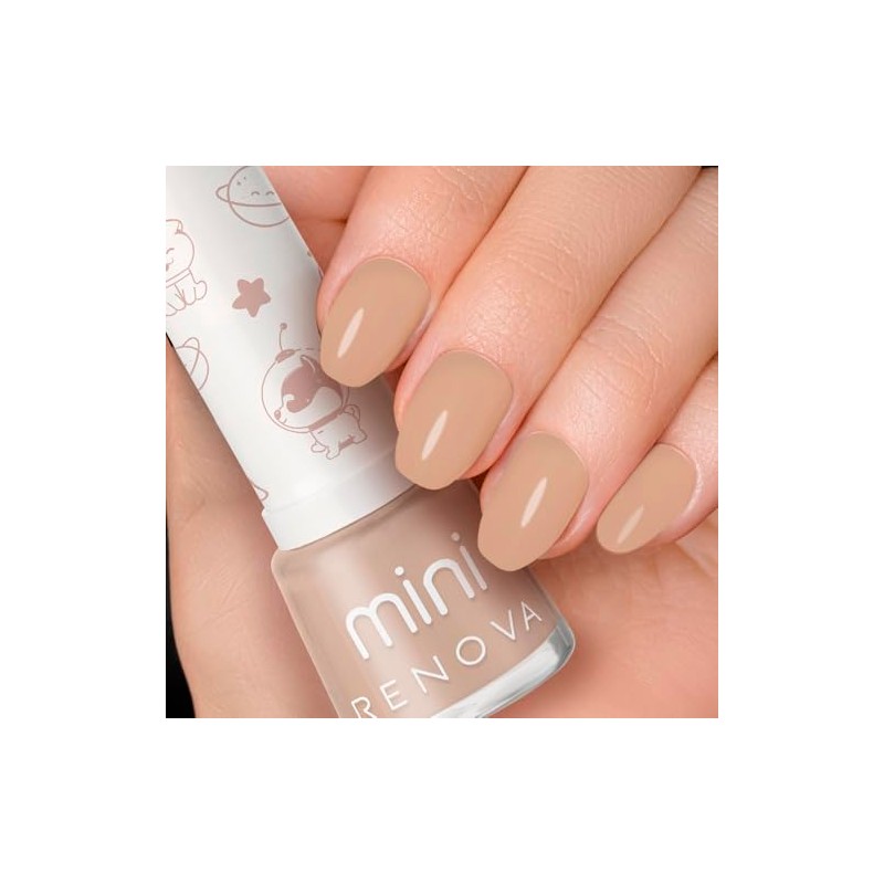 Renova Esmaltes para Uñas Mini duo Ellie y Brillo cada