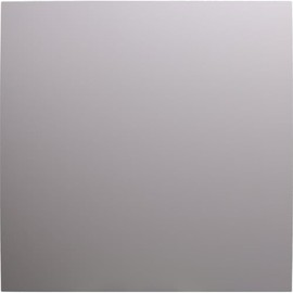uDecor DuraClean Smooth Gray 2x2 Vinyl Ceiling Tile - Box of 10 - Washable, Fire-Rated, PVC