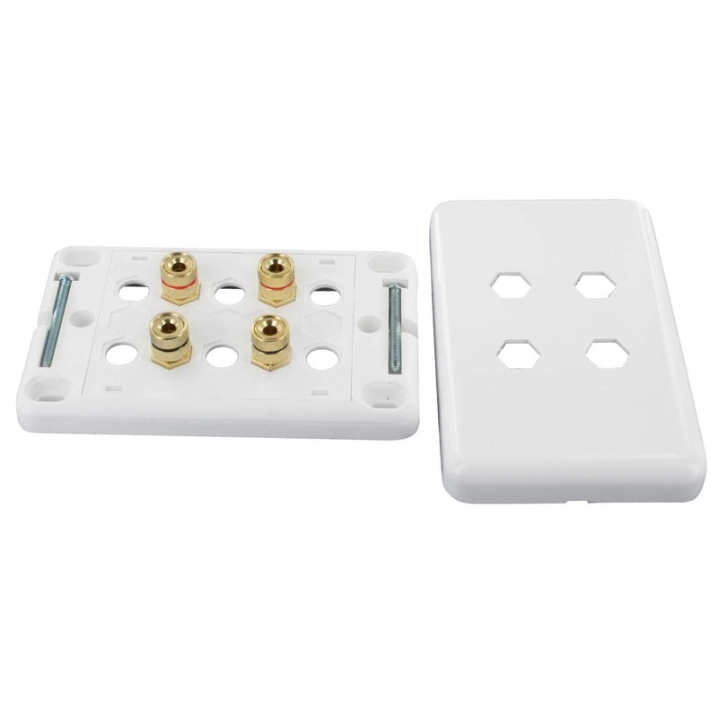 Selby 2.0 Speaker Wall Plate Wallplate Premium Pre-Assembled for 2